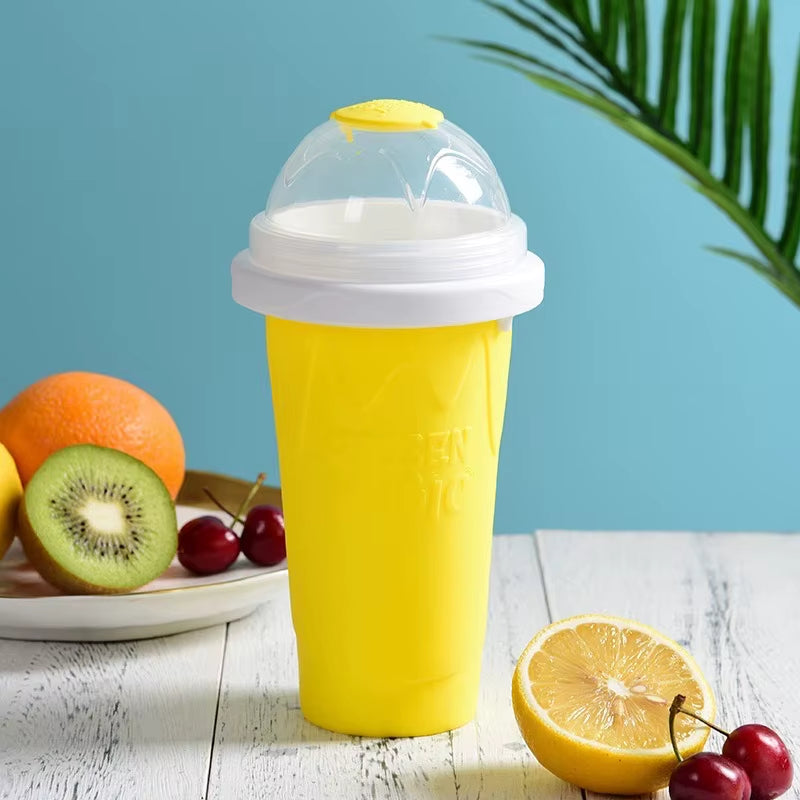 Magic Quick Frozen Smoothies Cup Cooling Cup Slushy Cup Homemade Milk Shake Maker Cooling Cup Squee DIY Birthday Gifts for Kids