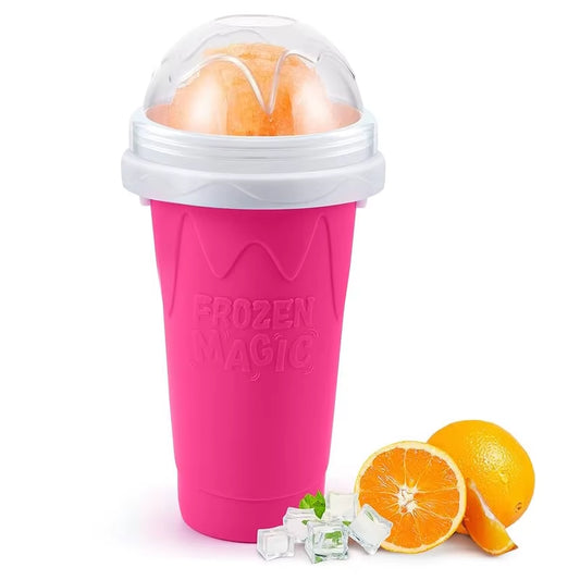 Magic Quick Frozen Smoothies Cup Cooling Cup Slushy Cup Homemade Milk Shake Maker Cooling Cup Squee DIY Birthday Gifts for Kids
